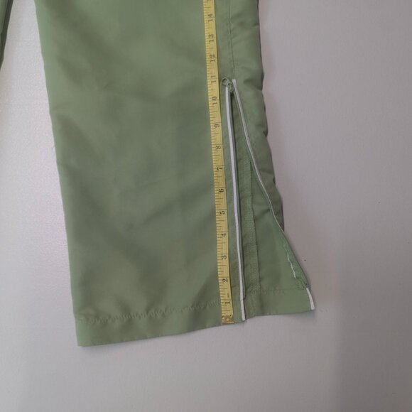 Izod Size Medium Sage Green Track Pants *Tiny Stain and Free Top XL - Picture 3 of 16